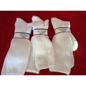 3 Pair Mens Over the Calf Diabetic Sock Acrylic Super Soft Large 8-12  USA